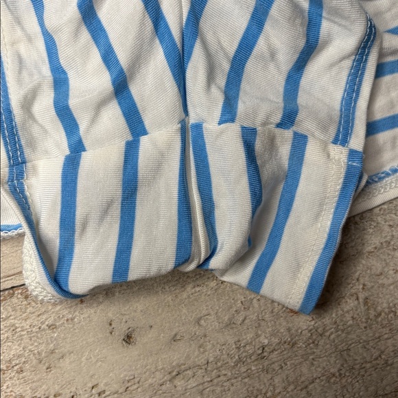 Old Navy Blue Stripe Lounge Women's Sunday Sleep Shorts Pajama 4X - Picture 13 of 14